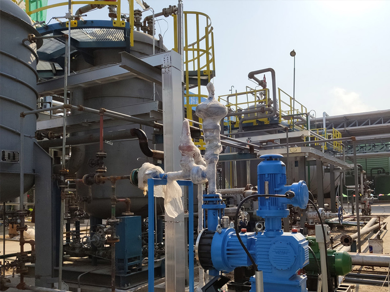 Deep treatment process for oil storage water
